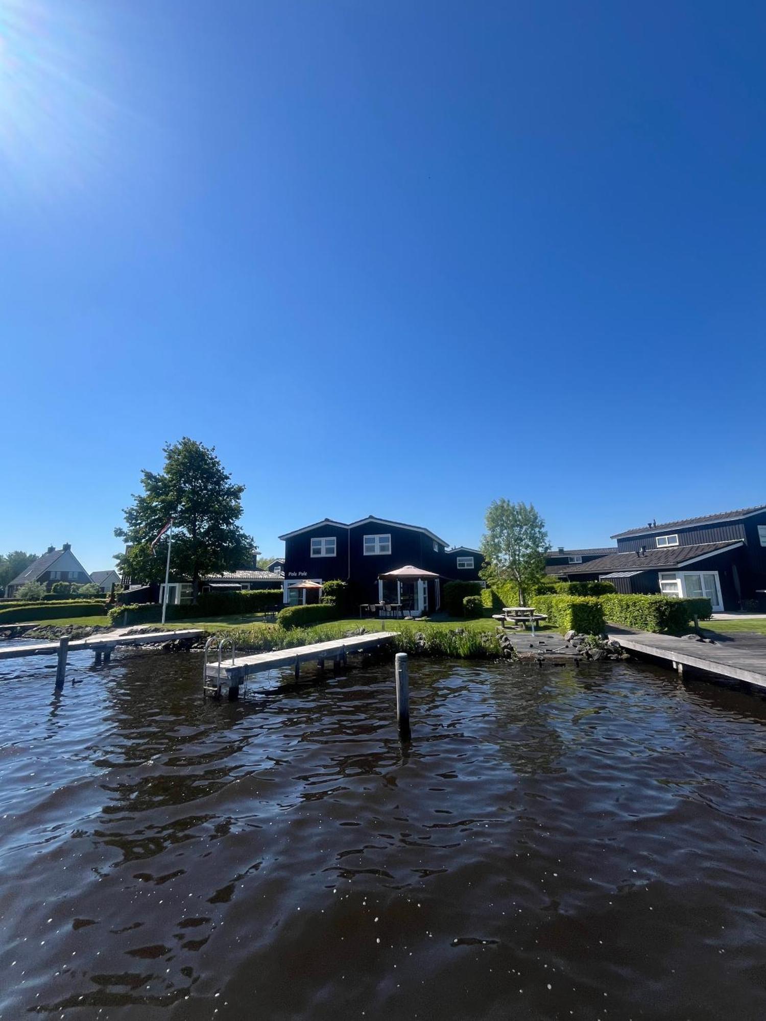 Waterpark Oan 'E Poel Bij Sneekermeer Terherne Exterior foto